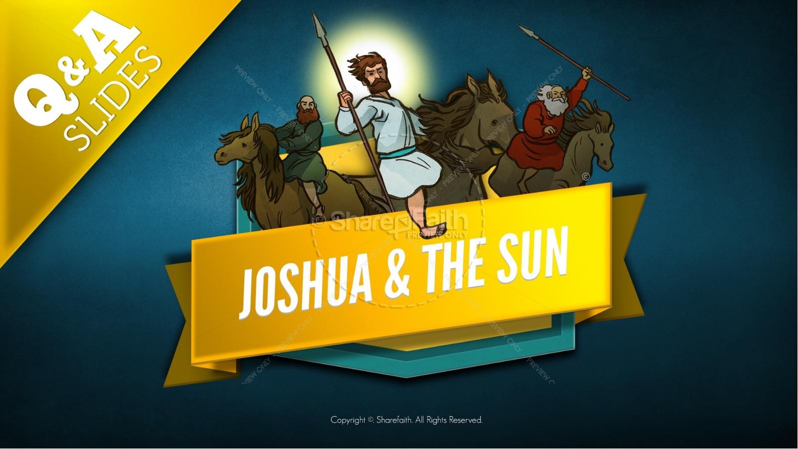 Joshua 10 Sun Stand Still Kids Bible Story Thumbnail 7
