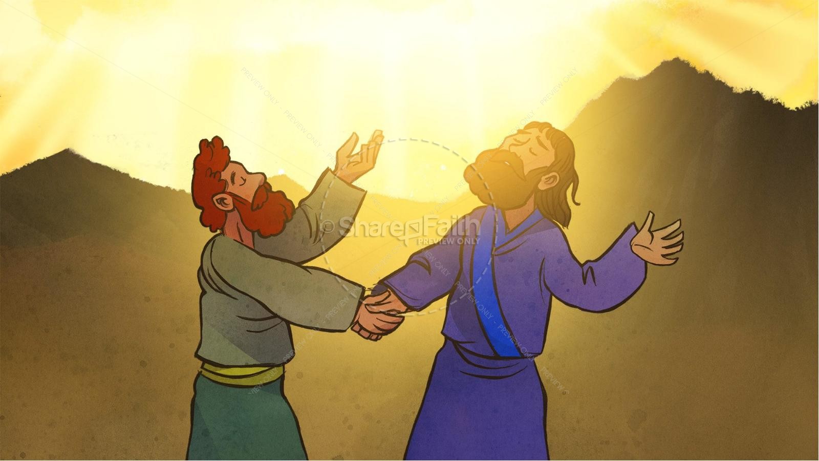 1 Samuel 20 David and Jonathan Kids Bible Story