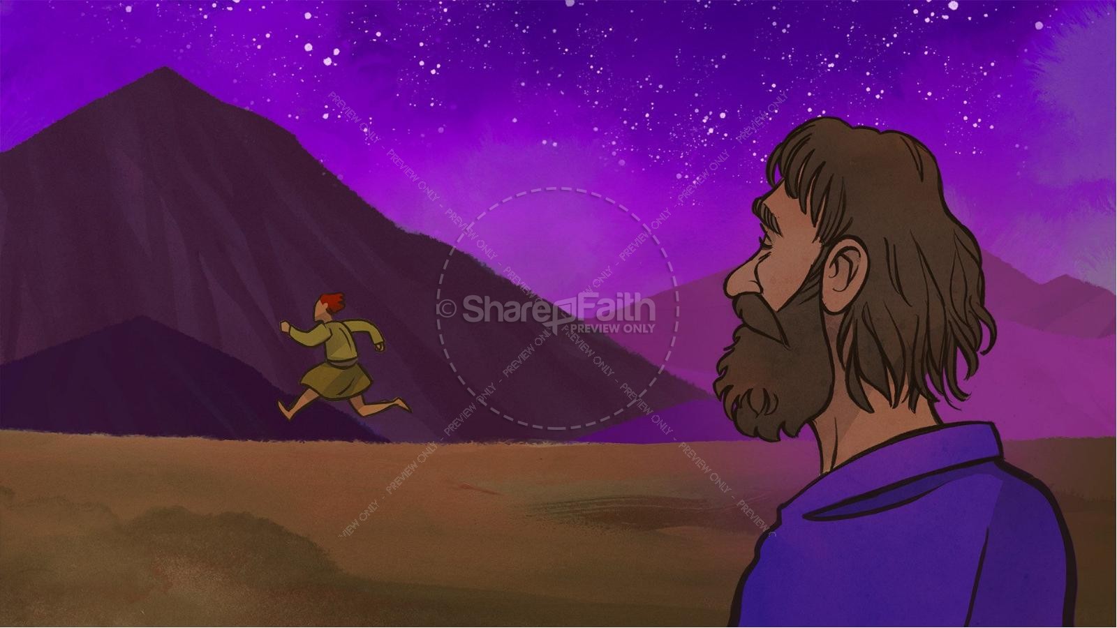 1 Samuel 20 David and Jonathan Kids Bible Story Thumbnail 9