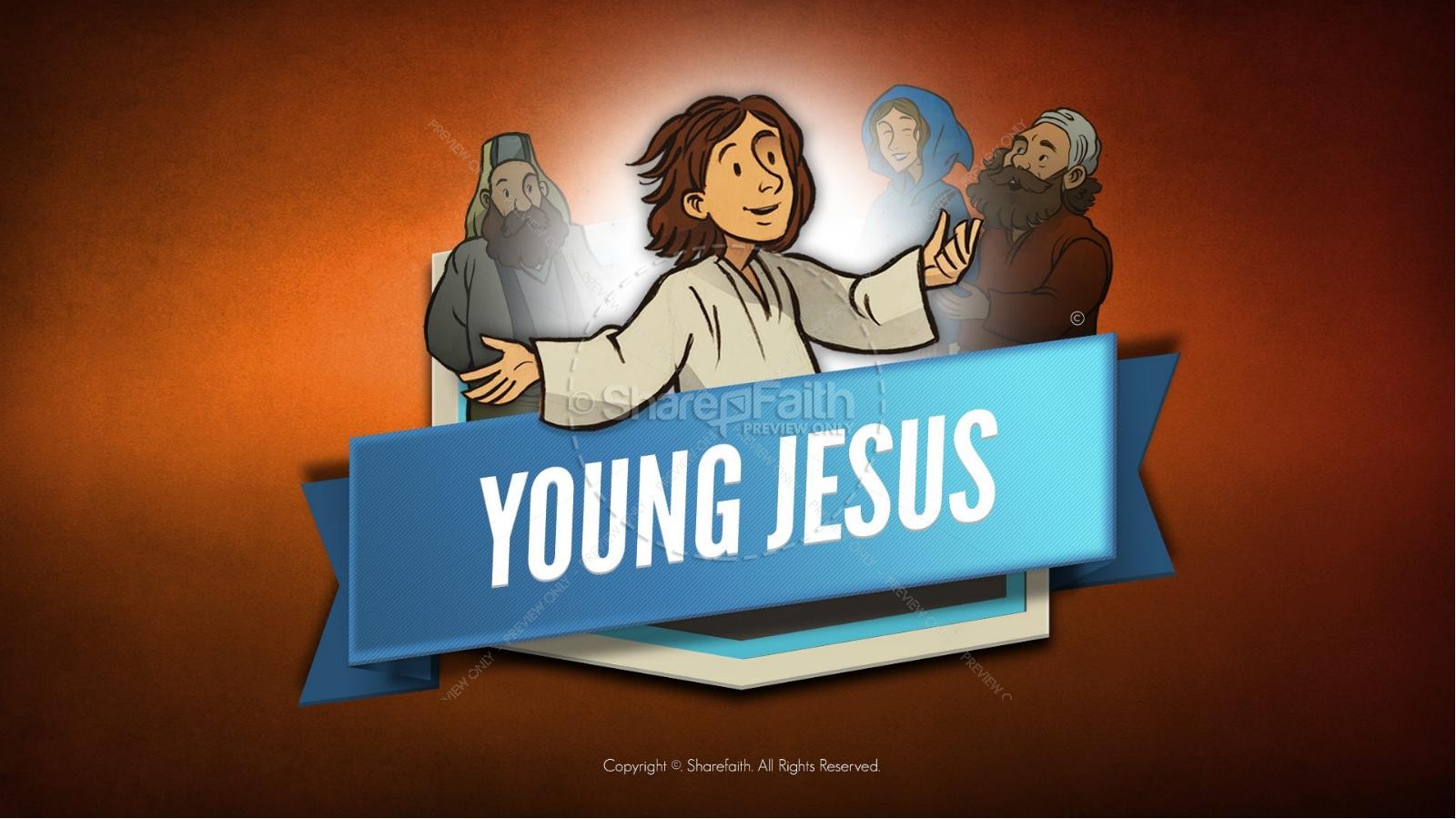 Jesus As A Child Kids Bible Story