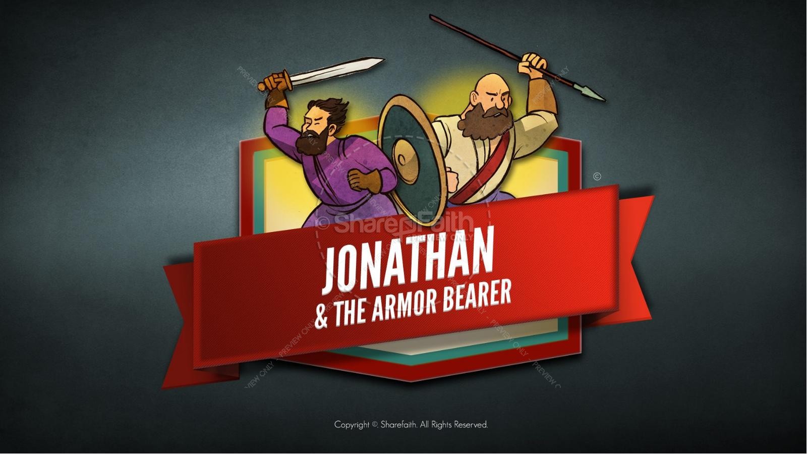 Jonathan And His Armor Bearer Kids Bible Stories Thumbnail 1
