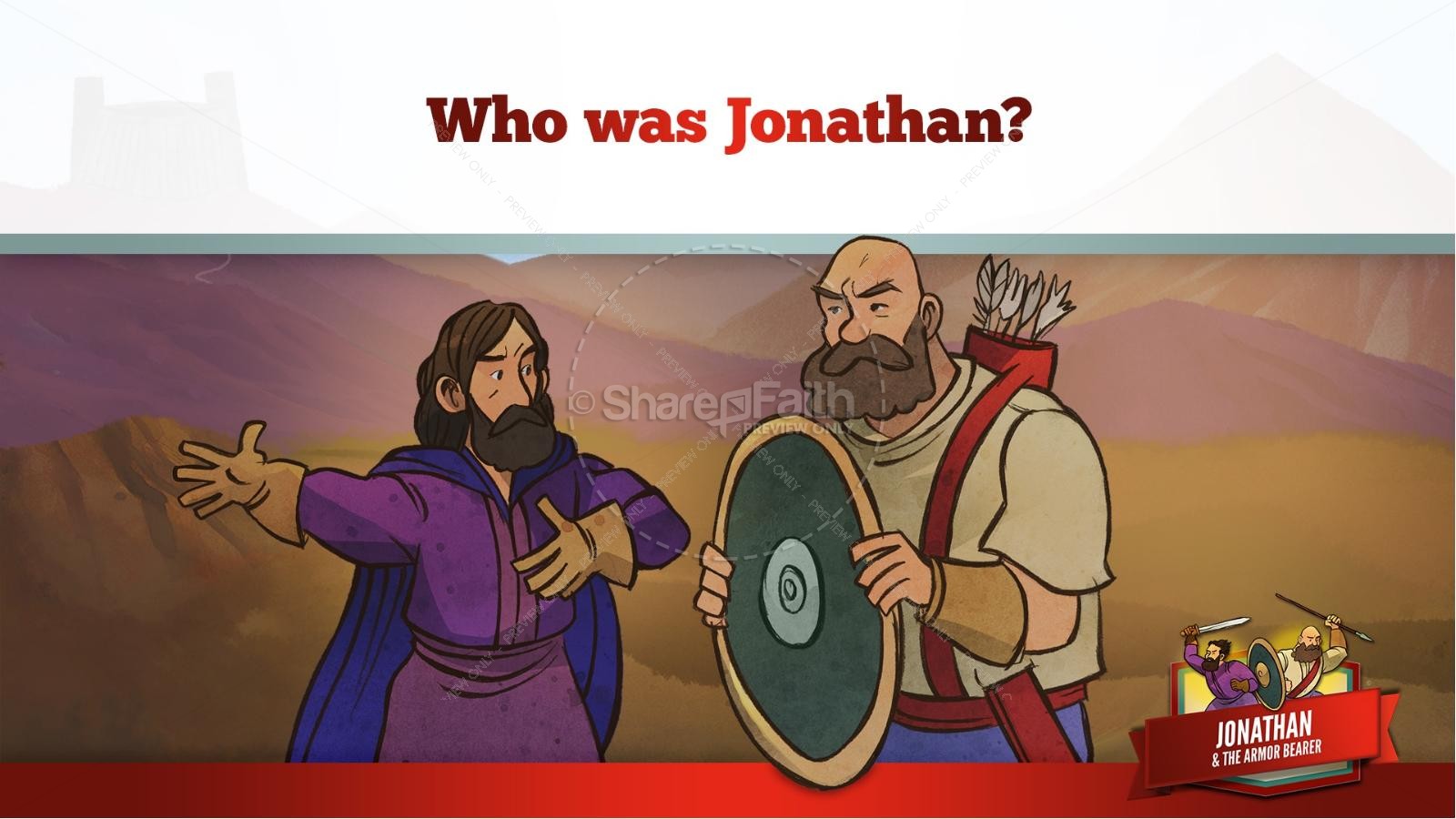 Jonathan And His Armor Bearer Kids Bible Stories Thumbnail 15