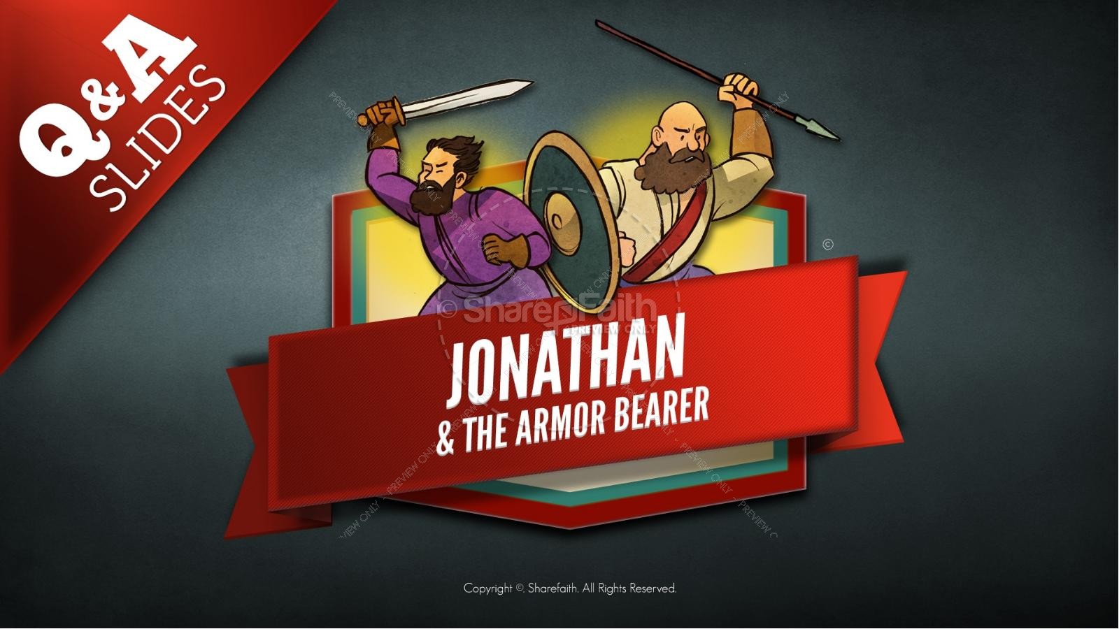 Jonathan And His Armor Bearer Kids Bible Stories Thumbnail 9