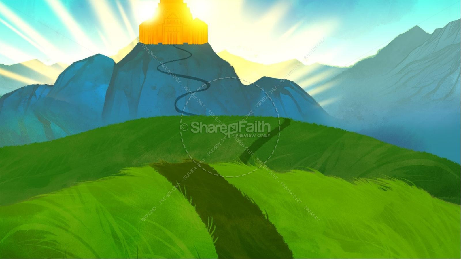 Psalm 23 The Lord Is My Shepherd Kids Bible Story Thumbnail 8