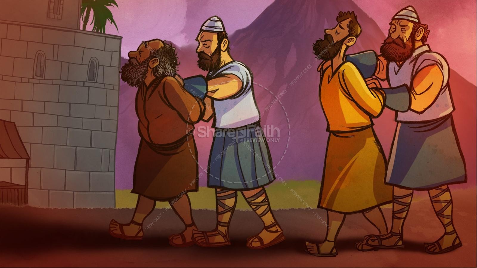 Acts 3 Peter Heals the Lame Man Kids Bible Stories Thumbnail 7