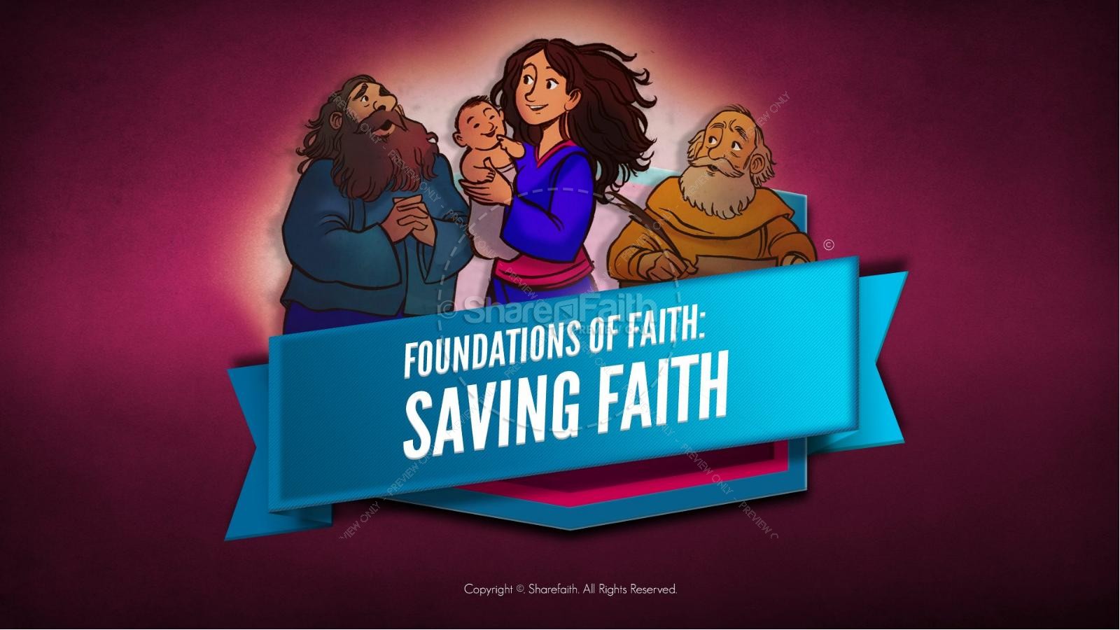 Hebrews 11 Saving Faith Kids Bible Story