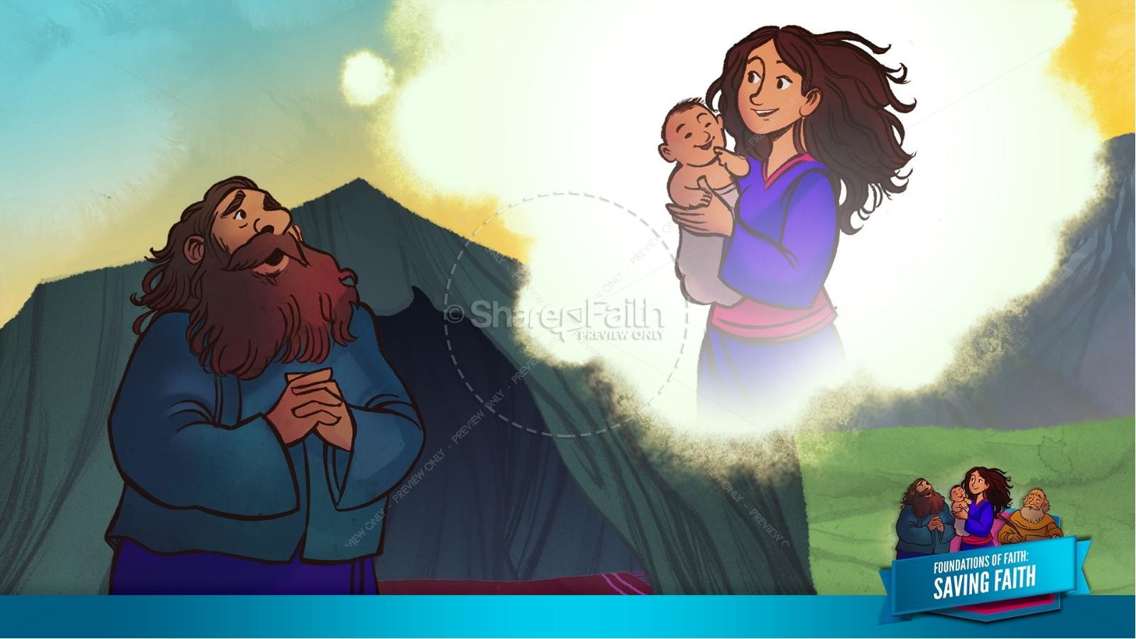 Hebrews 11 Saving Faith Kids Bible Story Thumbnail 26