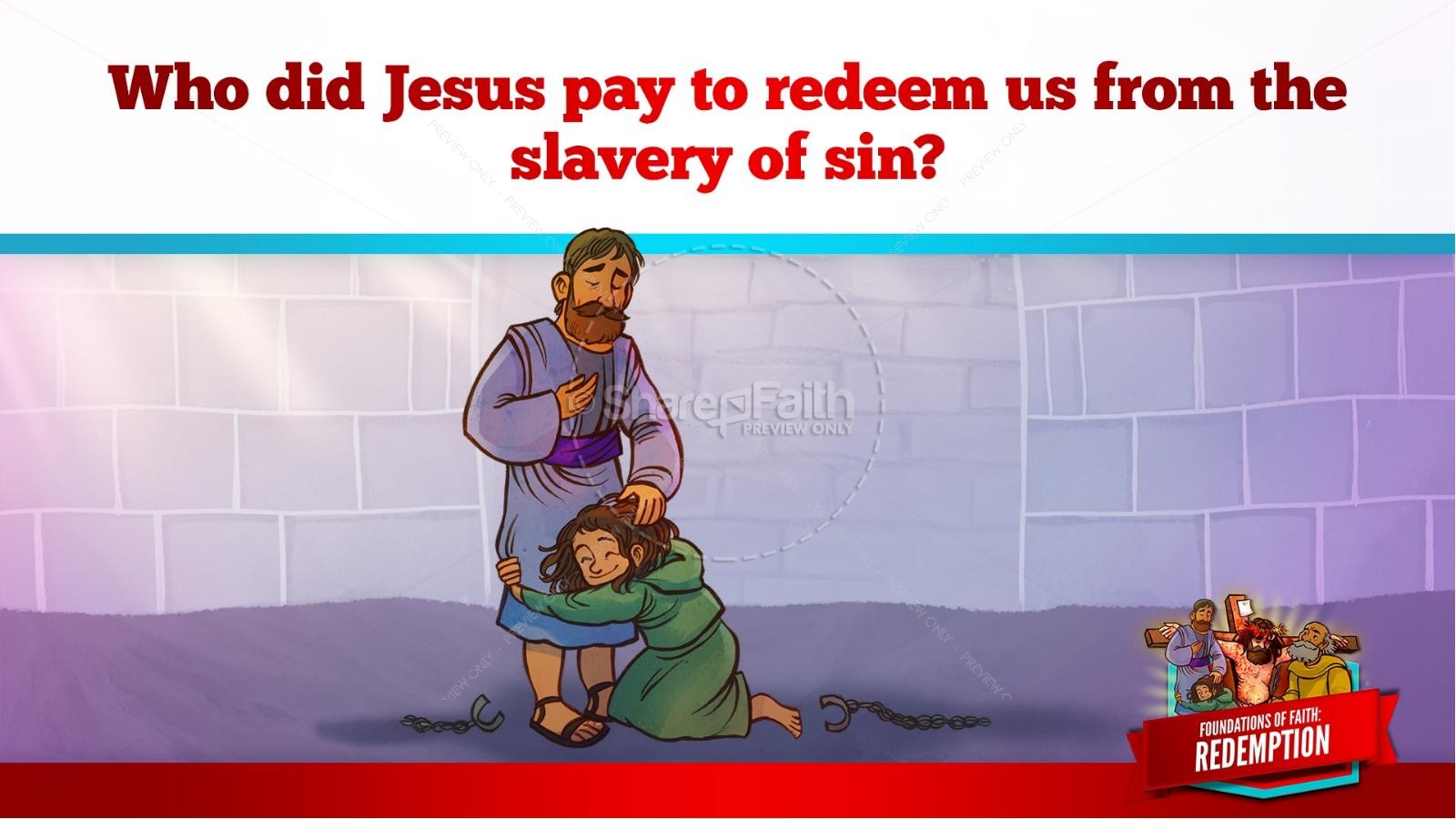 Romans 6 Redemption Kids Bible Story Thumbnail 29