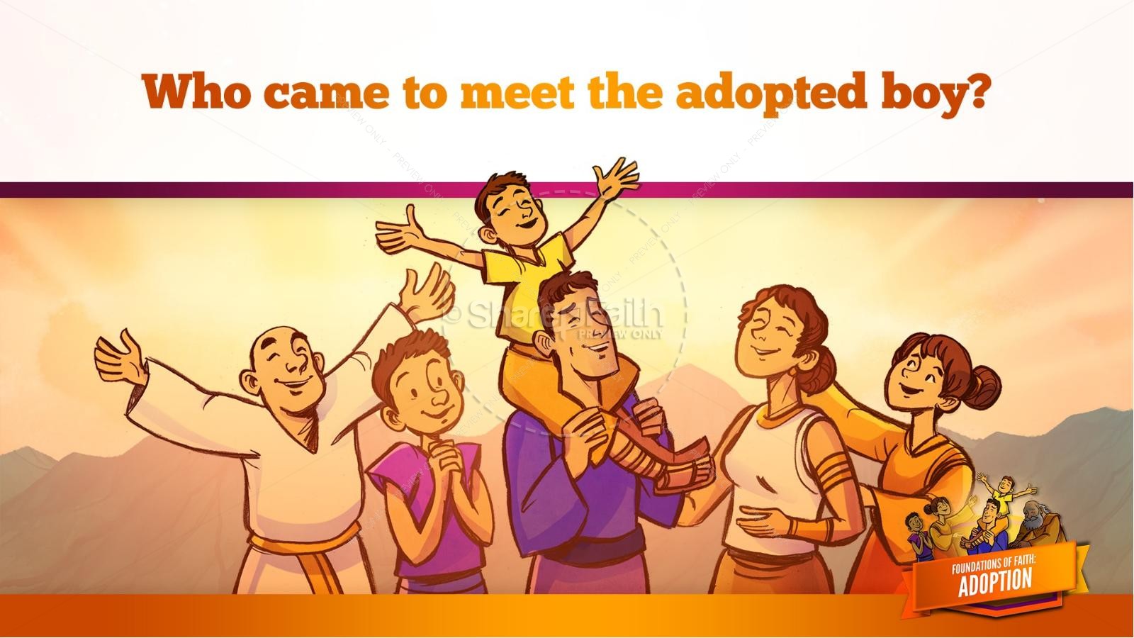 Romans 8 Adoption Kids Bible Stories Thumbnail 31