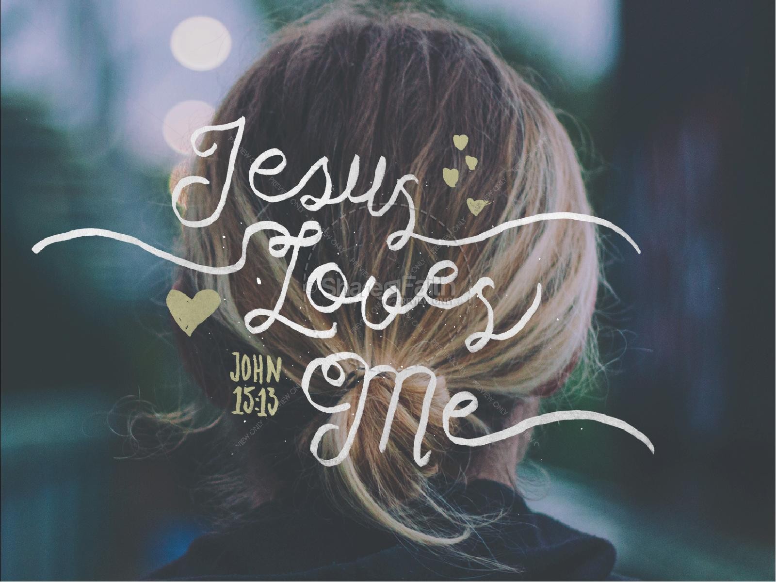 Jesus Loves Me Cover Photo