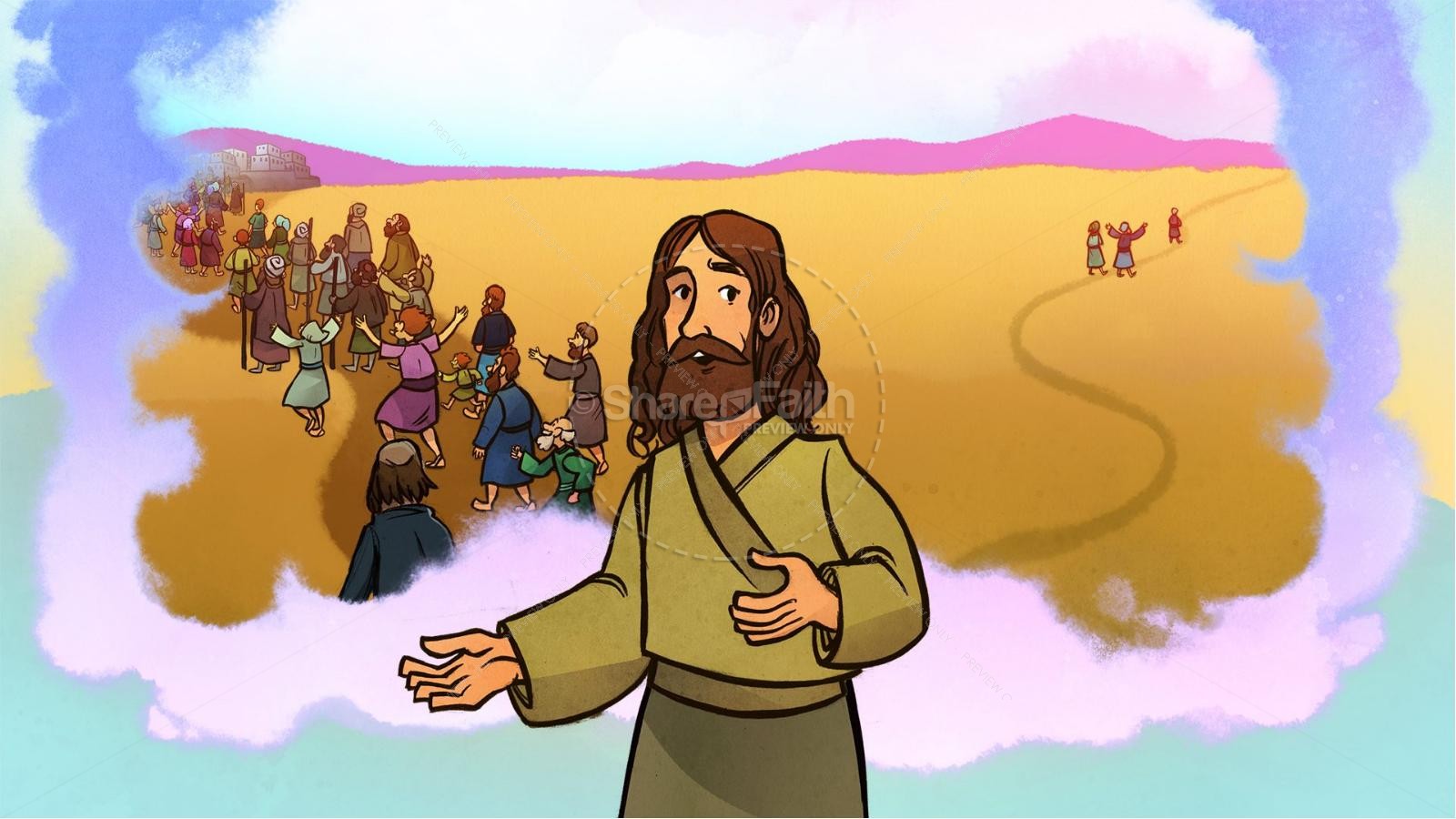 Matthew 7 Plan of Salvation Kids Bible Story | slide 2