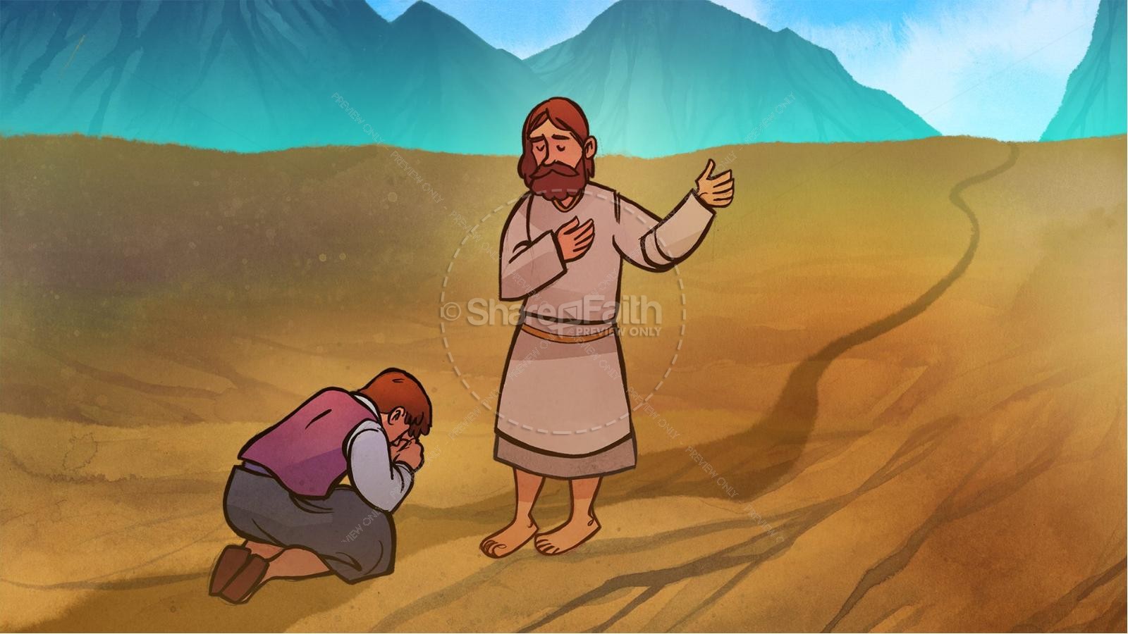 Matthew 7 Plan of Salvation Kids Bible Story