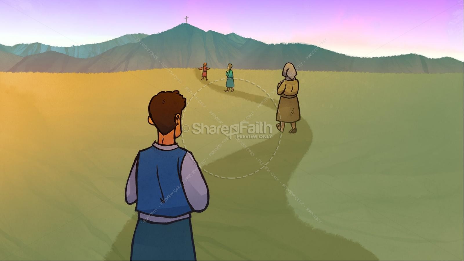 Matthew 7 Plan of Salvation Kids Bible Story Thumbnail 7