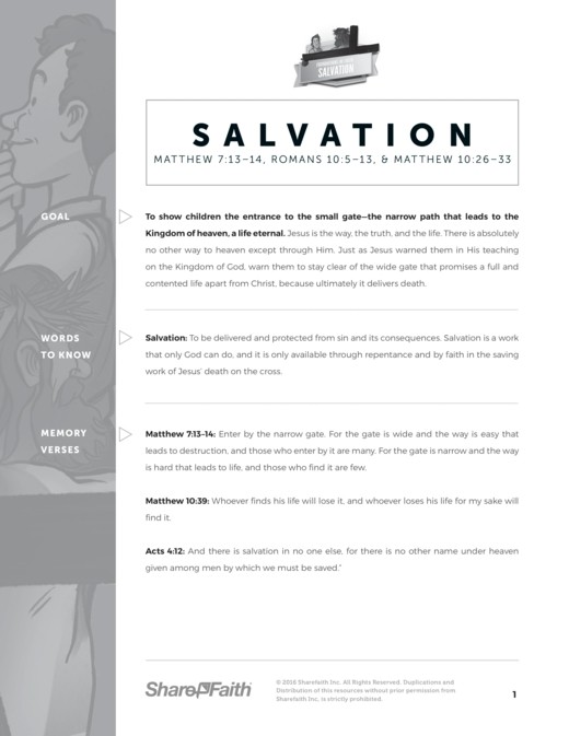 Plan Of Salvation Curriculum Thumbnail Showcase