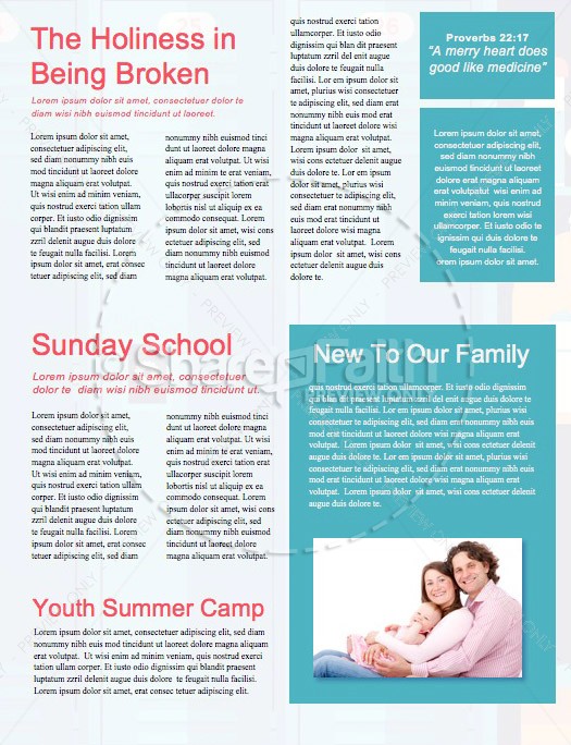Get Ready for Back to School Church Newsletter Template | page 2