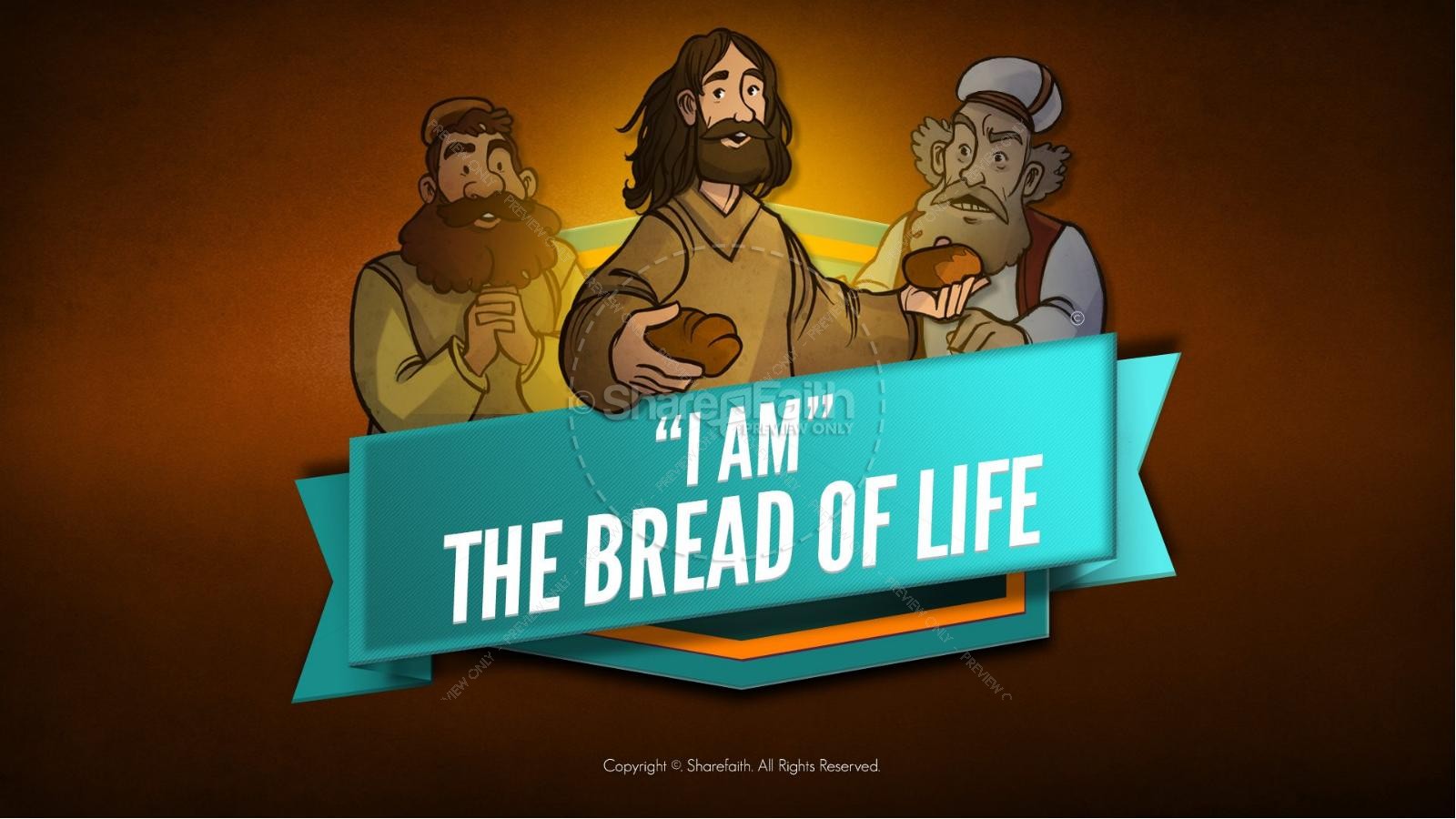 John 6 Bread of Life Kids Bible Stories | slide 1