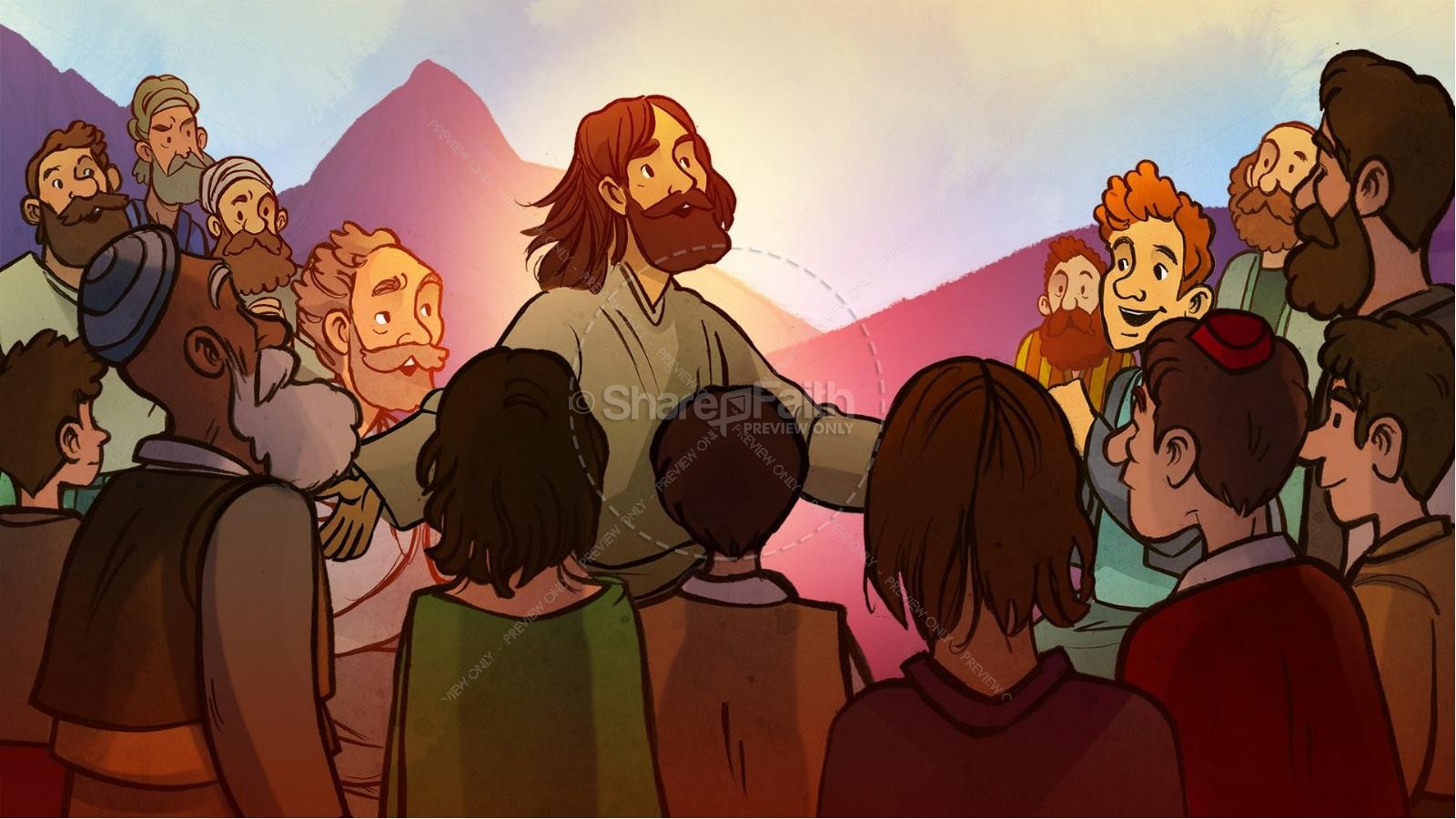 John 6 Bread of Life Kids Bible Stories Thumbnail 3