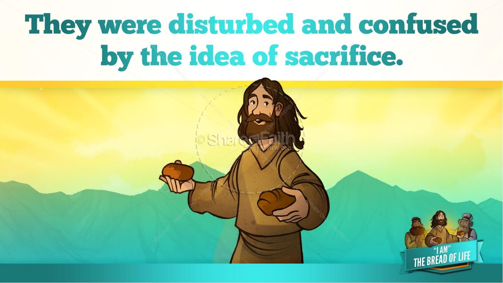 John 6 Bread of Life Kids Bible Stories | slide 36