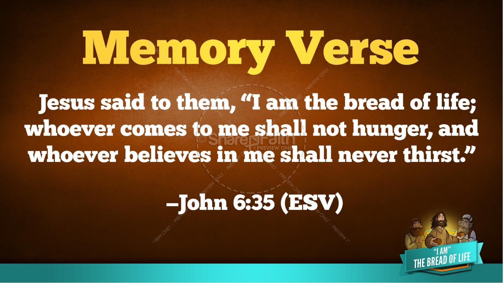 John 6 Bread of Life Kids Bible Stories | slide 39