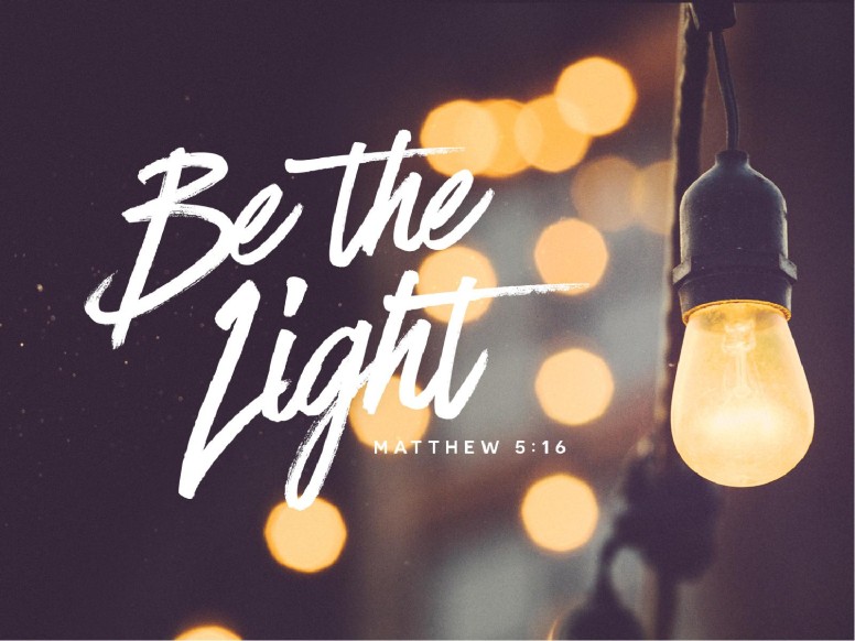 Be The Light Christian PowerPoint