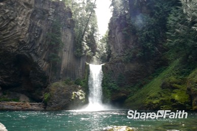 Majestic Waterfall Video Background