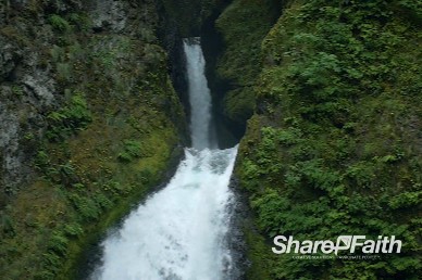 Roaring Waterfall Video Background