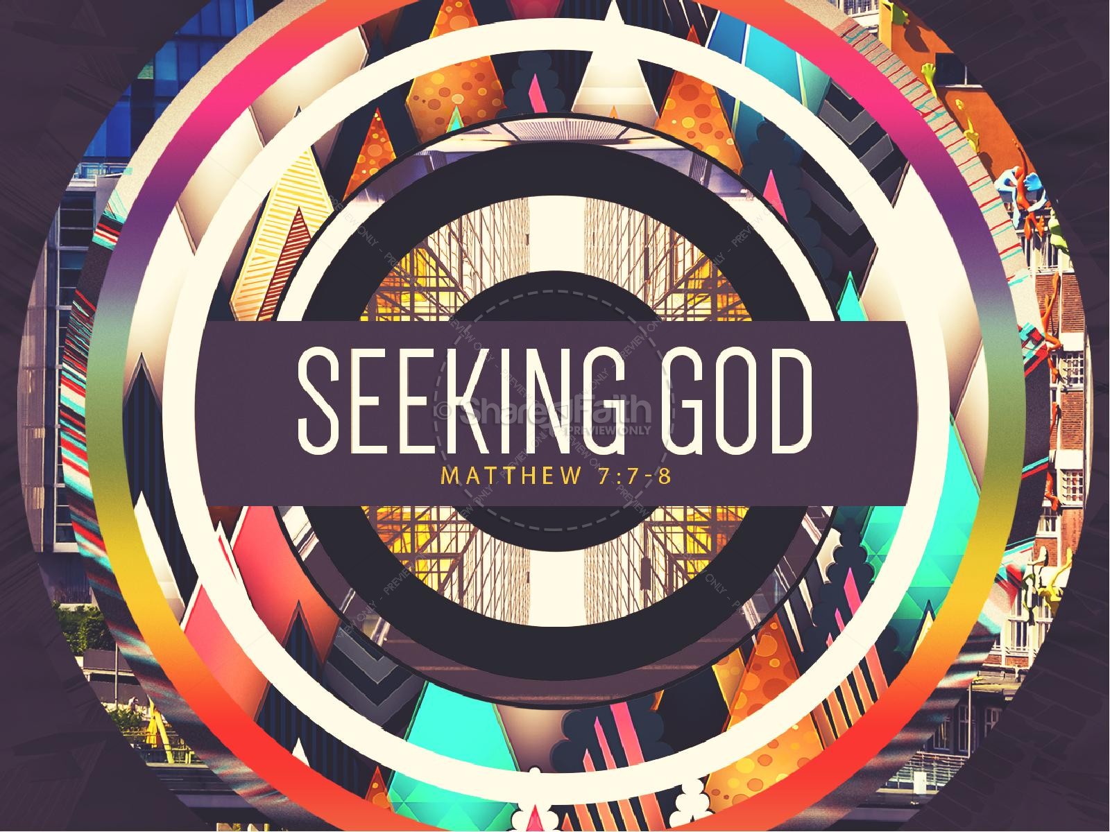 Seeking God Sermon PowerPoint