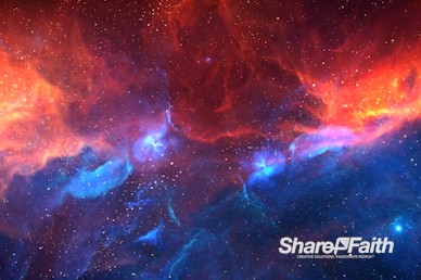 Nebula Cloud Background Video Loop