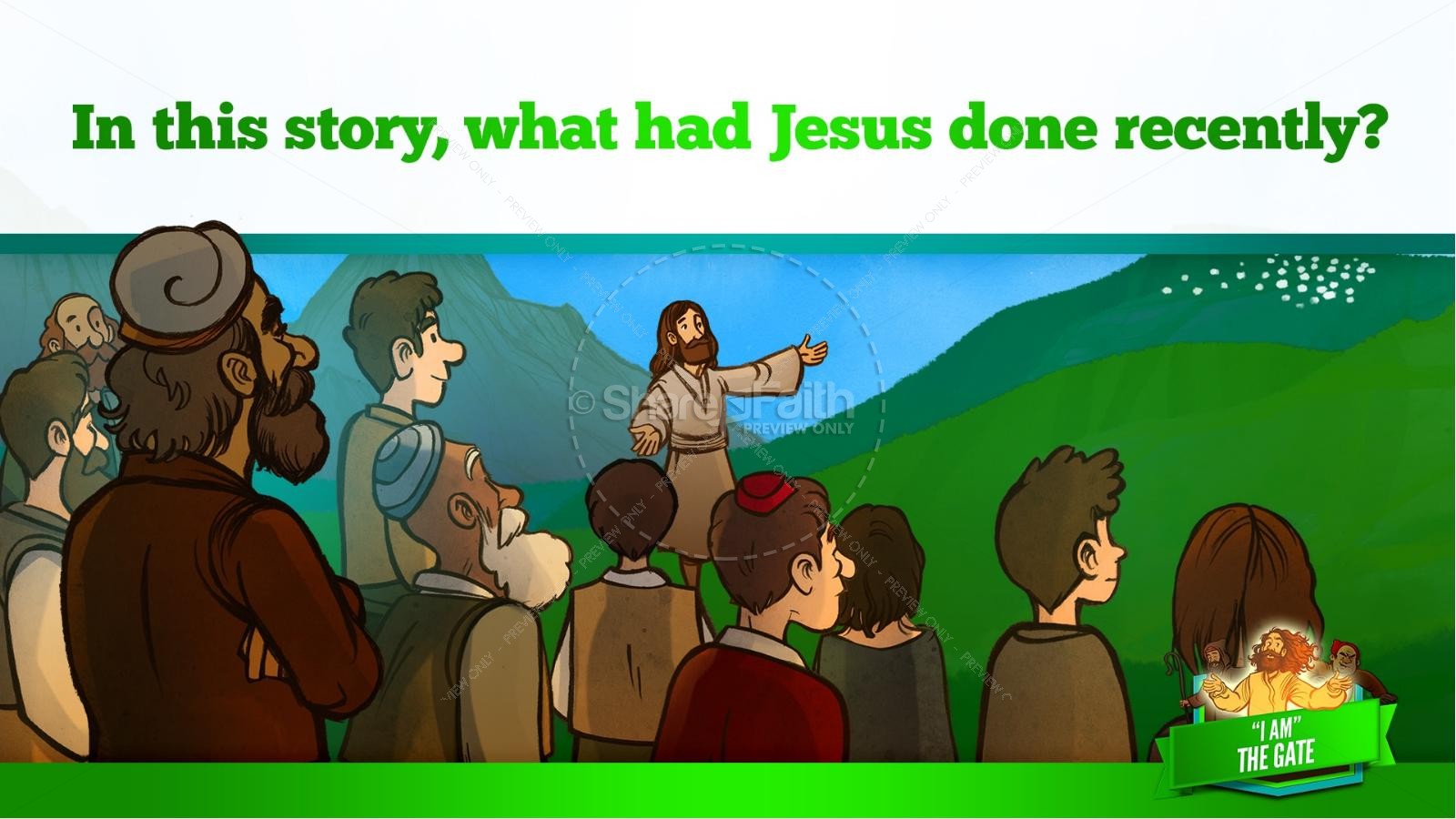 John 10 I am the Door Kids Bible Story