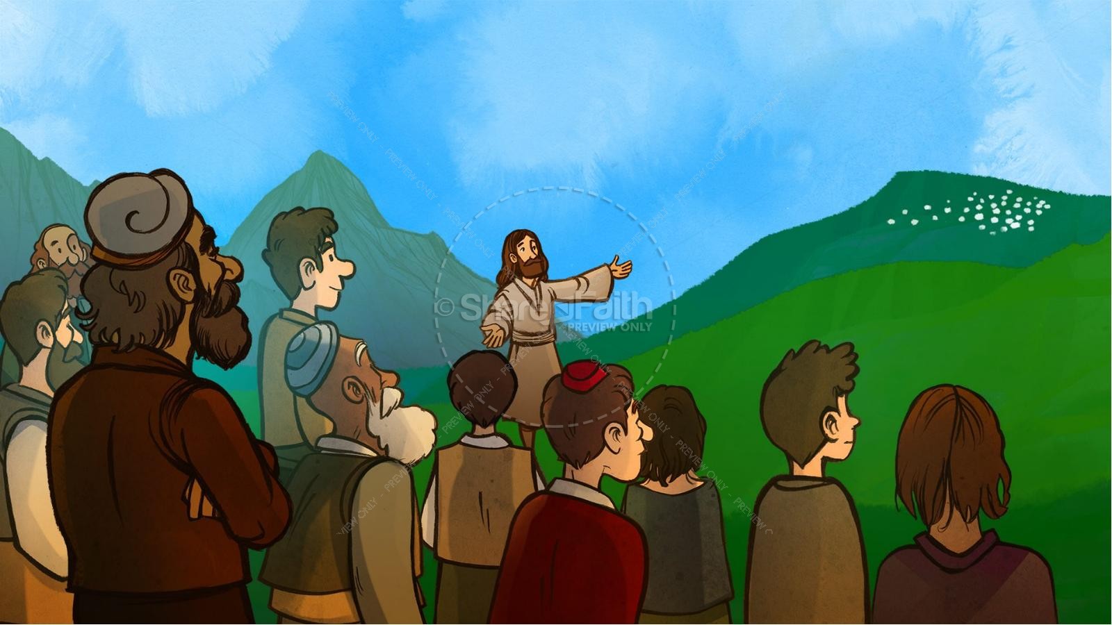 John 10 I am the Door Kids Bible Story Thumbnail 2