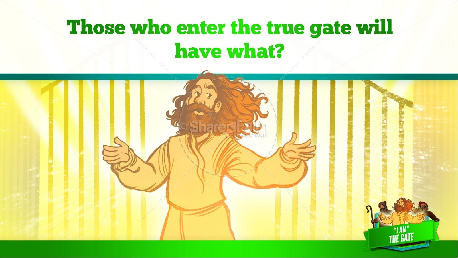 John 10 I am the Door Kids Bible Story Thumbnail 35