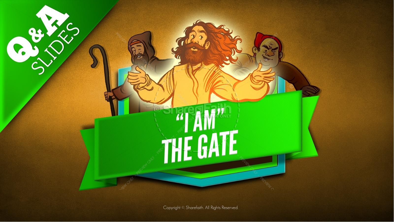 John 10 I am the Door Kids Bible Story | slide 9