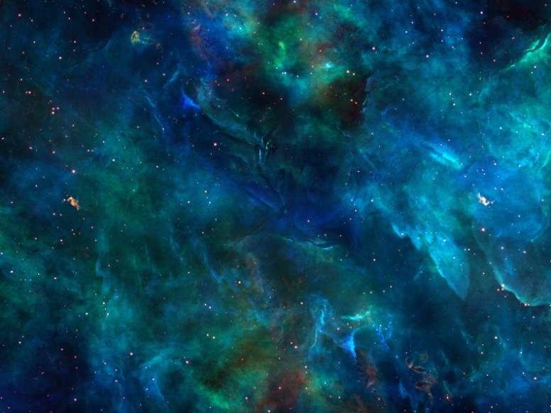 Space Galaxy Worship Background Image