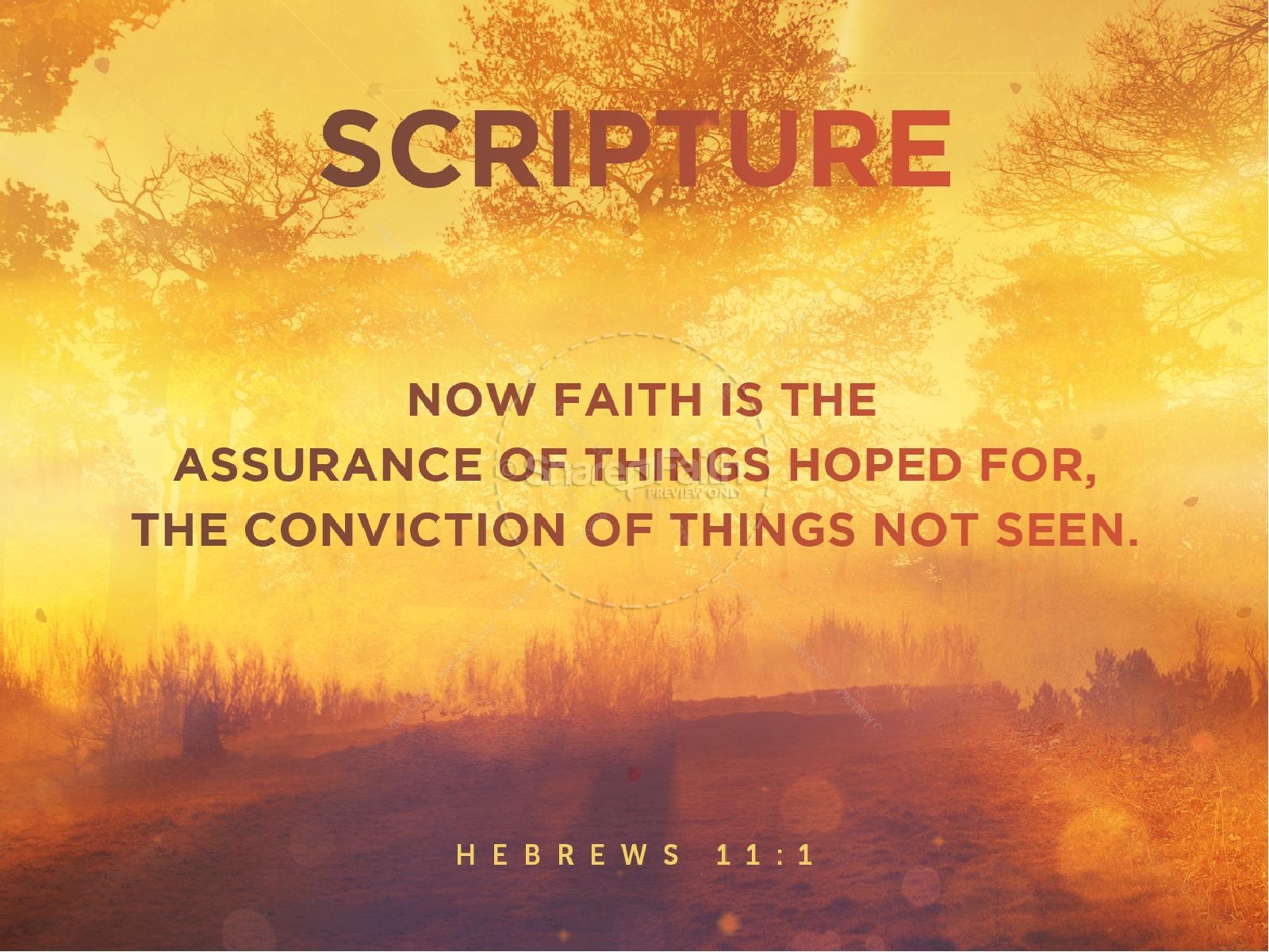 Faith and Hope Sermon PowerPoint