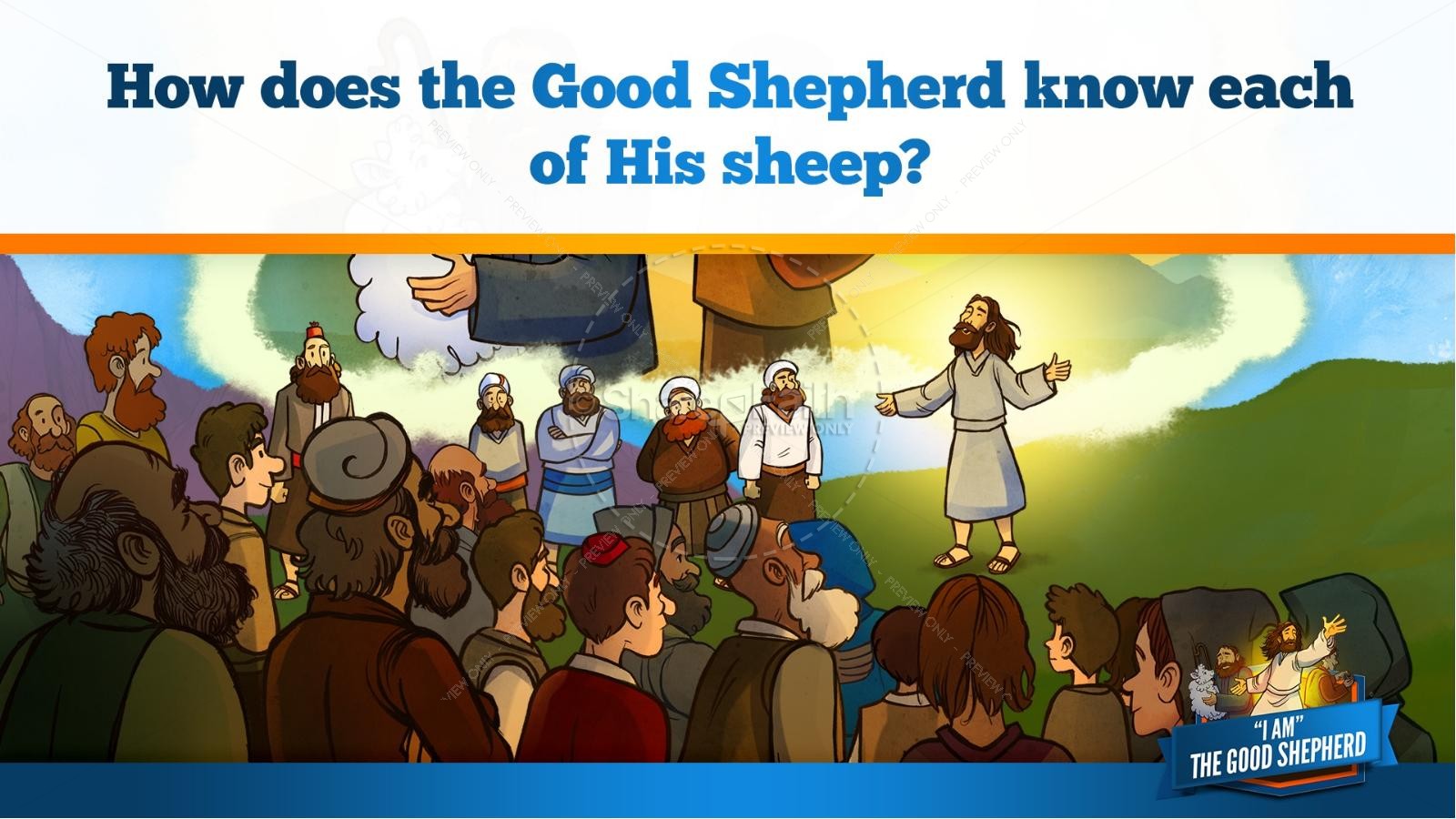 John 10 The Good Shepherd Kids Bible Stories Thumbnail 11