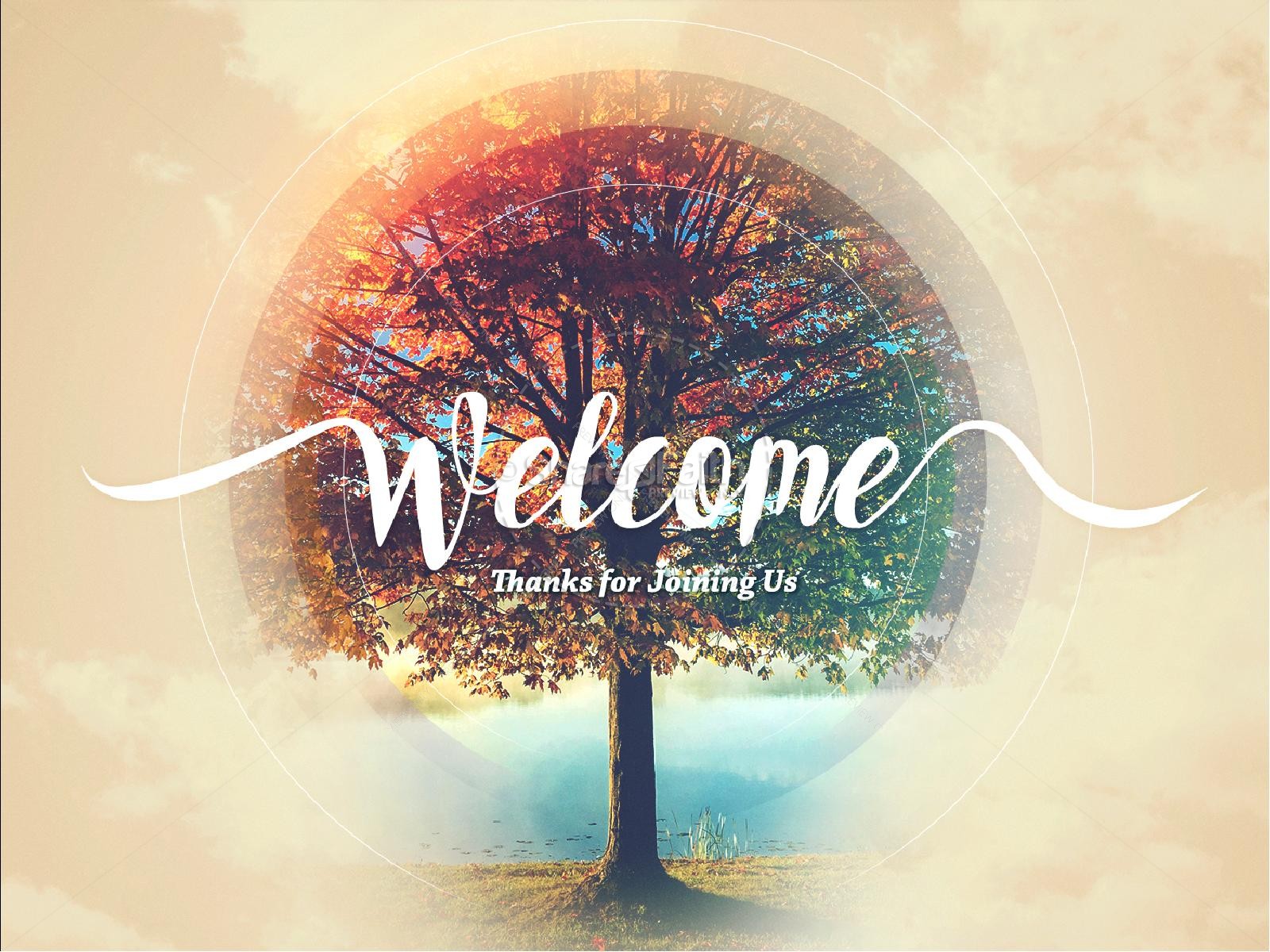 We Are Thankful Fall PowerPoint Template Thumbnail 2