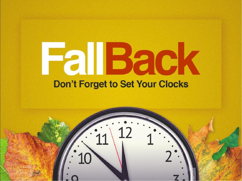 Fall Back Daylight Saving Time Church PowerPoint