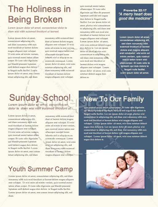 Merry Christmas Tree Church Newsletter | page 2