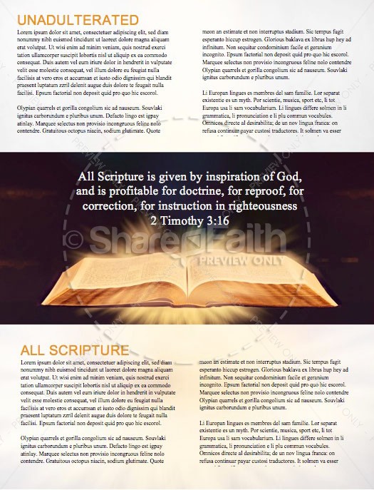 The Word of God Bible Church Newsletter | page 2