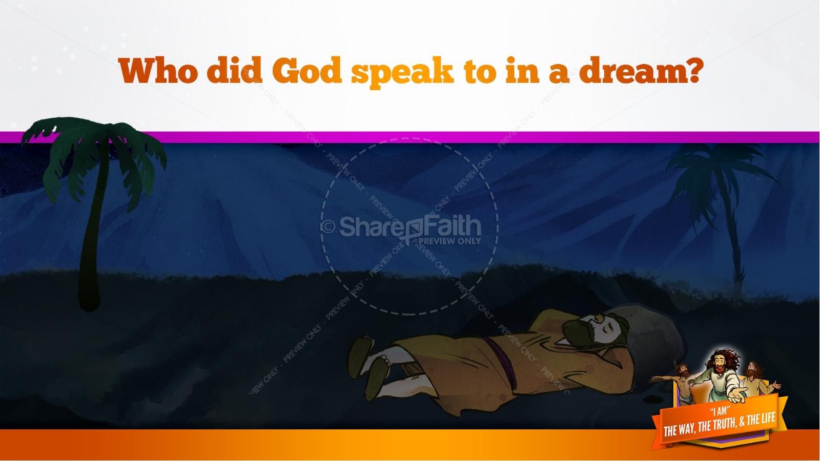 John 14 The Way the Truth and the Life Kids Bible Story | slide 11