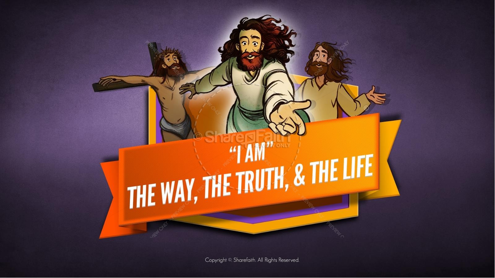 John 14 The Way the Truth and the Life Kids Bible Story