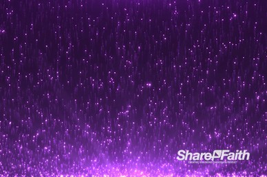 Rising Purple Sparks Motion Graphic