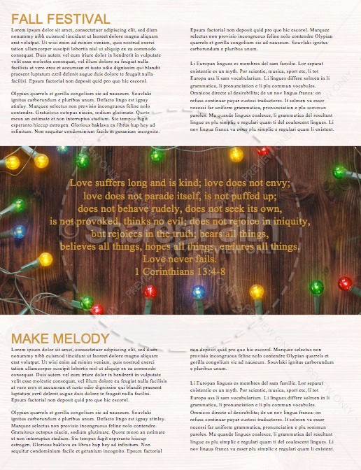 Home For The Holidays Christmas Newsletter | page 2