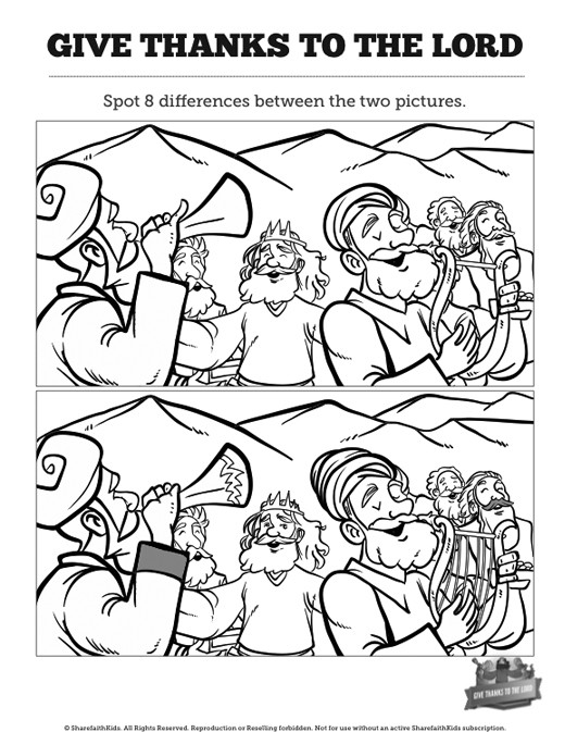 give thanks to the lord coloring page