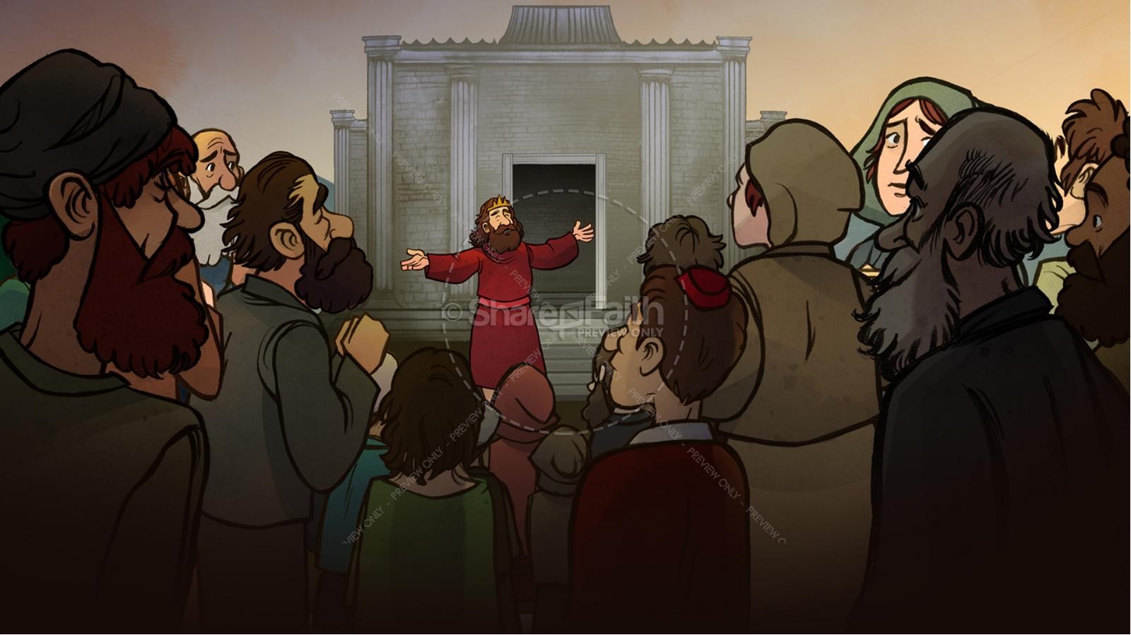 2 Chronicles 20 Give Thanks to the Lord Kids Bible Story Thumbnail 3