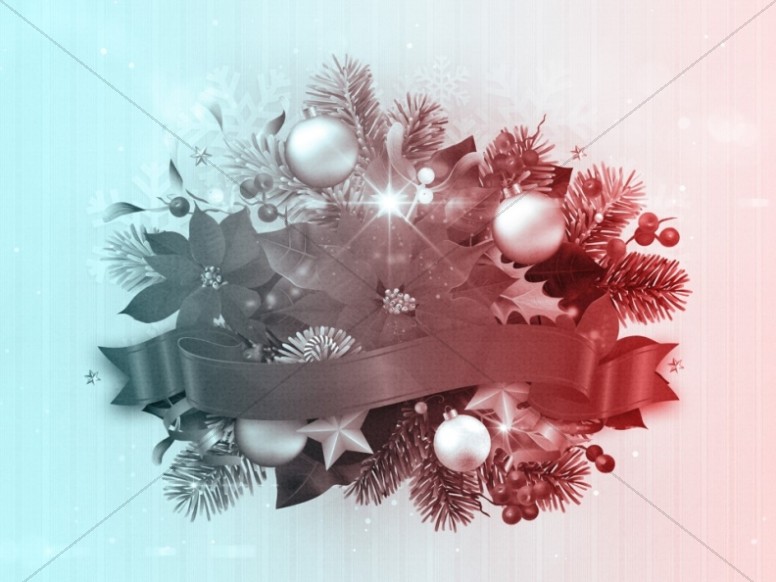 May Your Days Be Merry And Bright Christmas Worship Background Thumbnail Showcase