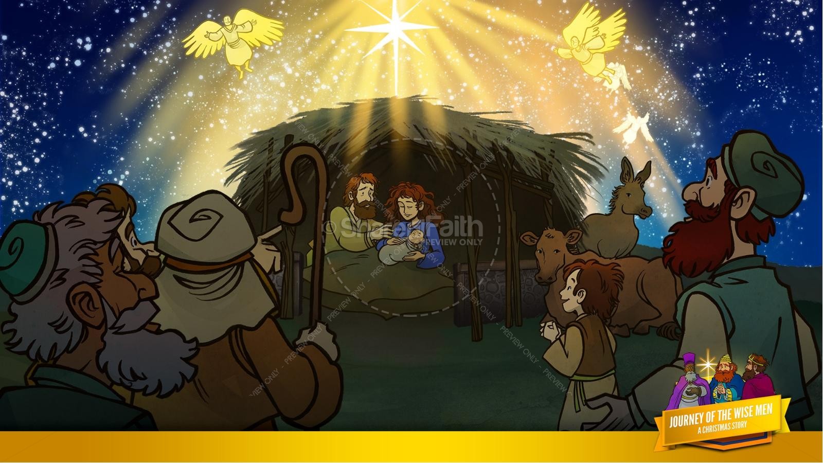 Matthew 2 Journey of the Wise Men: The Magi Christmas Story Kids Bible Lesson Thumbnail 14