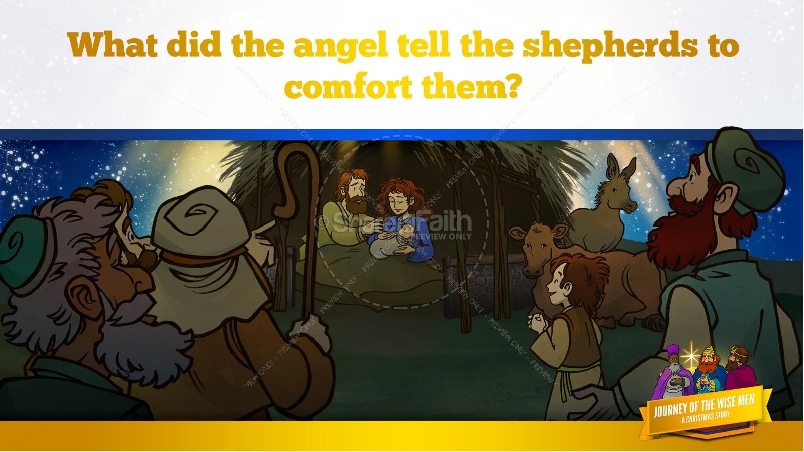 Matthew 2 Journey of the Wise Men: The Magi Christmas Story Kids Bible Lesson Thumbnail 15