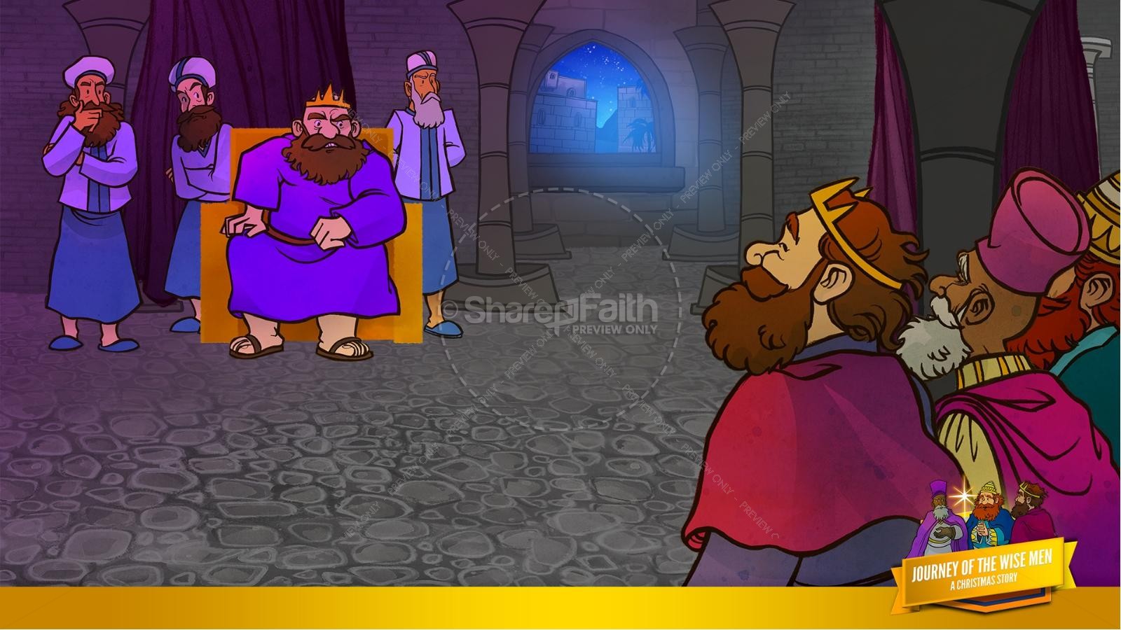 Matthew 2 Journey of the Wise Men: The Magi Christmas Story Kids Bible Lesson Thumbnail 22