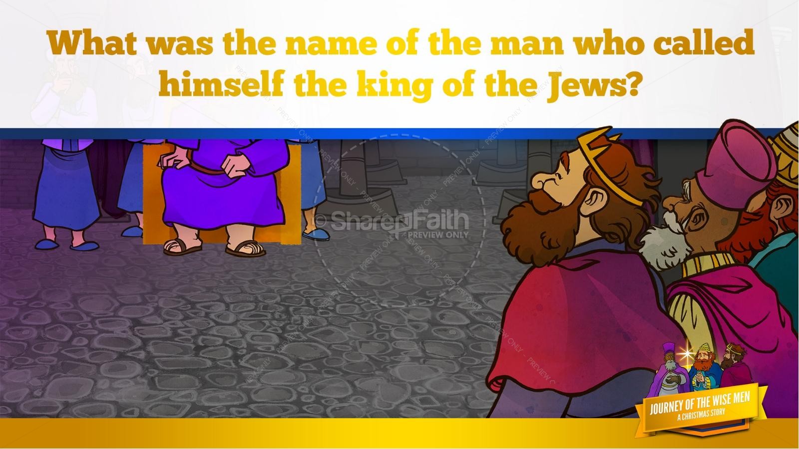 Matthew 2 Journey of the Wise Men: The Magi Christmas Story Kids Bible Lesson Thumbnail 23